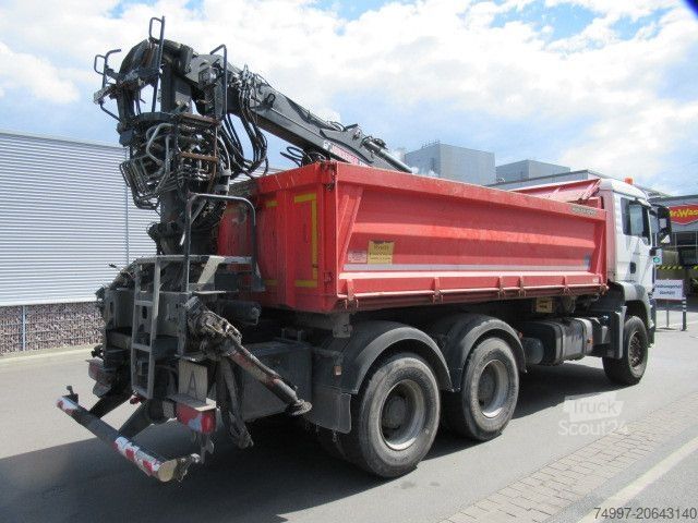 Tipvogn MAN 26.440 / 6 x 4 / Jonsered 1100 / Greifer