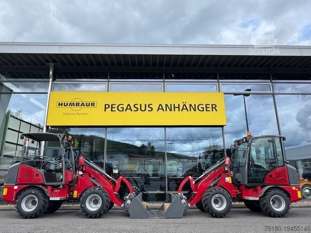 Kerekes rakodó Kima Pegasus 1090 Radlader Hoflader NEU 20km/h