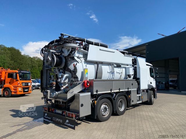 Vacuum tank truck MERCEDES-BENZ Mercedes-Benz Actros 2546 FFG elephant multi WRG