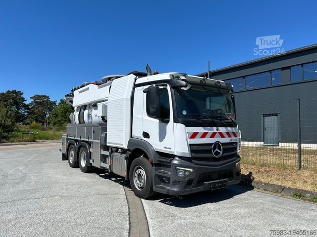 Vacuum tank truck MERCEDES-BENZ Mercedes-Benz Actros 2546 FFG elephant multi WRG
