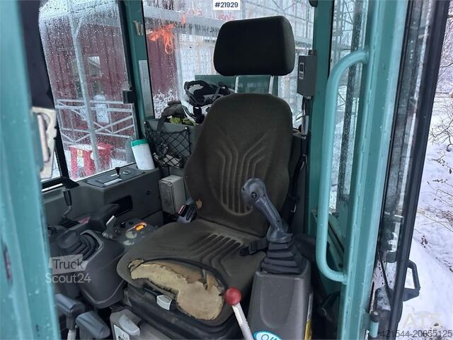 Mini ekskavators Yanmar VIO57-U excavator with rototilt and 3 buckets
