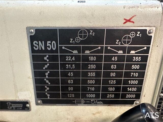 Bosbouwmachine Trenchin SN 50 C Lathe with Equipment