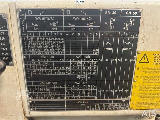 Bosbouwmachine Trenchin SN 50 C Lathe with Equipment