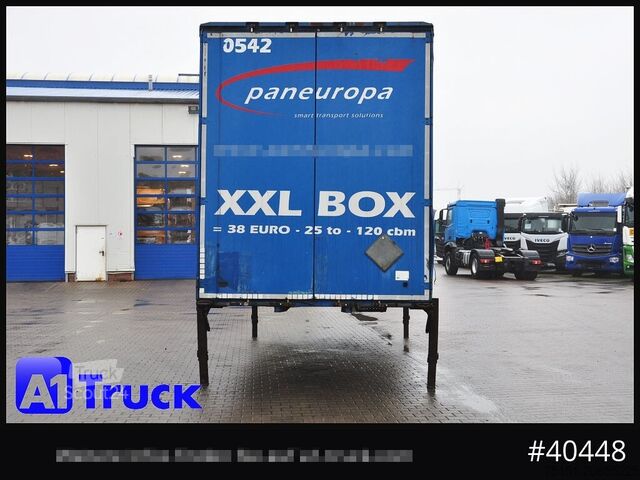 Maināms virsbūves karkass ar platformu un tentu KRONE Wechselbrücke Jumbo BDF 7,82