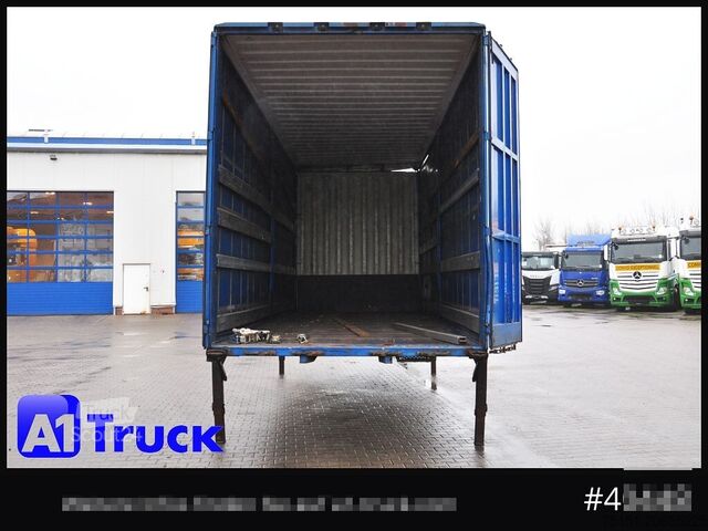 Maināms virsbūves karkass ar platformu un tentu KRONE Wechselbrücke Jumbo BDF 7,82