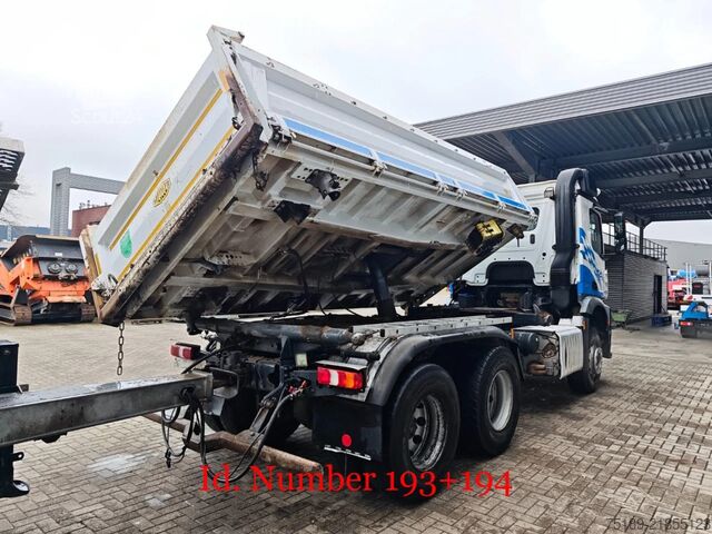 Basculante de 3 lados Mercedes-Benz Arocs 2642 6x4 Meiller 3 Seitenkipper + Schmitz...