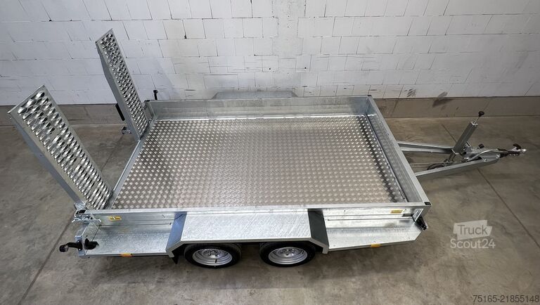 Maschinentransporter und Baggeranhänger Saris Magnum Explorer 3000 Force one Maschinentranspor