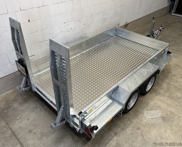Maschinentransporter und Baggeranhänger Saris Magnum Explorer 3000 Force one Maschinentranspor