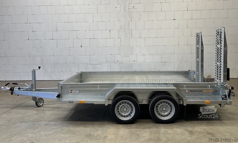 Mašinų transportavimo priekabos ir ekskavatorių priekabos Saris Magnum Explorer 3000 Force one Maschinentranspor