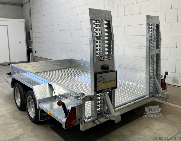 Mašinų transportavimo priekabos ir ekskavatorių priekabos Saris Magnum Explorer 3000 Force one Maschinentranspor