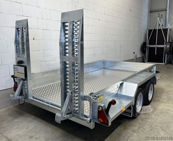 Maschinentransporter und Baggeranhänger Saris Magnum Explorer 3000 Force one Maschinentranspor