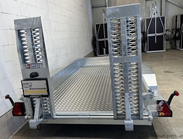 Maschinentransporter und Baggeranhänger Saris Magnum Explorer 3000 Force one Maschinentranspor