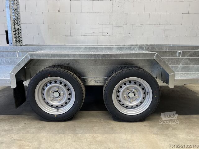 Mašinų transportavimo priekabos ir ekskavatorių priekabos Saris Magnum Explorer 3000 Force one Maschinentranspor