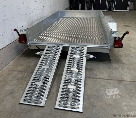 Maschinentransporter und Baggeranhänger Saris Magnum Explorer 3000 Force one Maschinentranspor