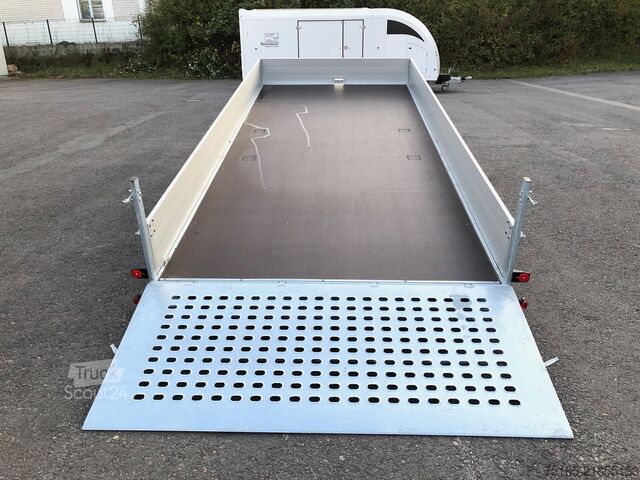 Maschinentransporter und Baggeranhänger Böckmann MH-AL 5020/35 BW Maschinentransporter