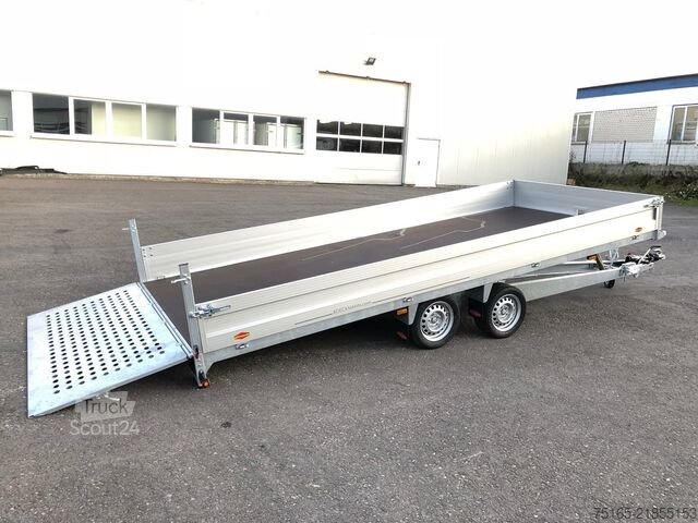 Maschinentransporter und Baggeranhänger Böckmann MH-AL 5020/35 BW Maschinentransporter
