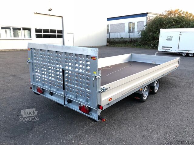 Iekārtu pārvadāšanas piekabes un ekskavatoru piekabes Böckmann MH-AL 5020/35 BW Maschinentransporter