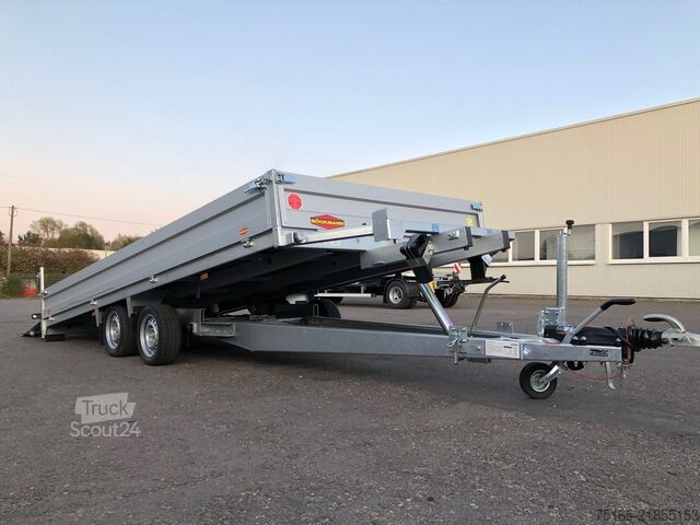Maschinentransporter und Baggeranhänger Böckmann MH-AL 5020/35 BW Maschinentransporter