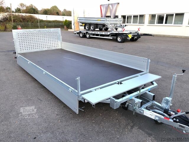 Maschinentransporter und Baggeranhänger Böckmann MH-AL 5020/35 BW Maschinentransporter