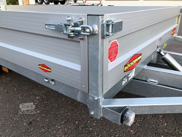 Maschinentransporter und Baggeranhänger Böckmann MH-AL 5020/35 BW Maschinentransporter