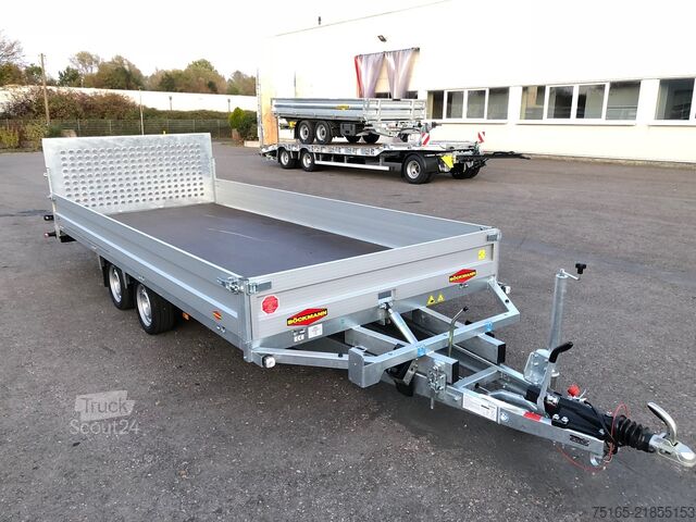 Maschinentransporter und Baggeranhänger Böckmann MH-AL 5020/35 BW Maschinentransporter