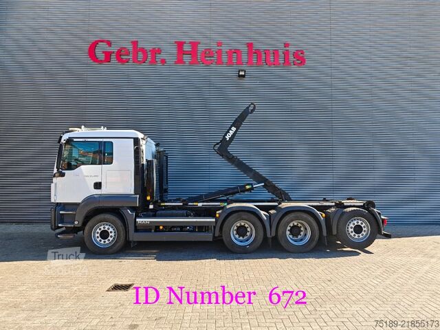 Система за рамо с кука MAN TGS 35.480 8x4 tridem Joab 20 Tons Hooklift