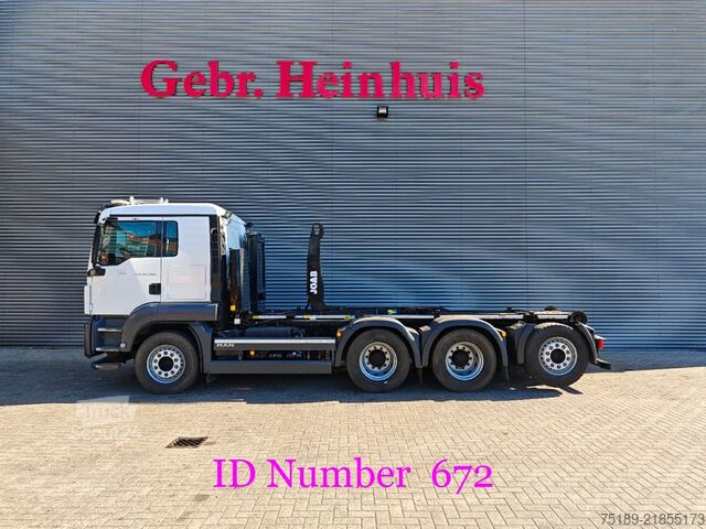 Система за рамо с кука MAN TGS 35.480 8x4 tridem Joab 20 Tons Hooklift
