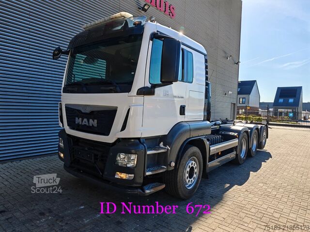 Система за рамо с кука MAN TGS 35.480 8x4 tridem Joab 20 Tons Hooklift