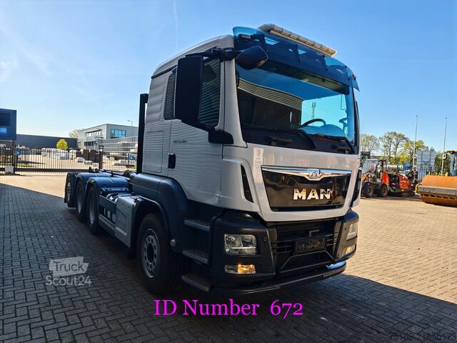 Sistema de brazo de gancho MAN TGS 35.480 8x4 tridem Joab 20 Tons Hooklift