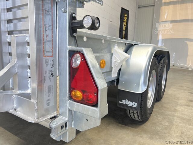 Mašinų transportavimo priekabos ir ekskavatorių priekabos andere 35 BM 31 T7 Maschinentransporter