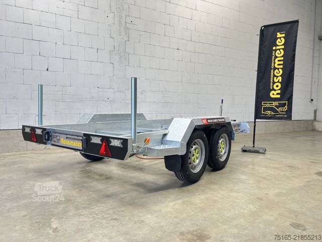 Mašinų transportavimo priekabos ir ekskavatorių priekabos Brian James Chassis Plant Generator Maschinentransporter