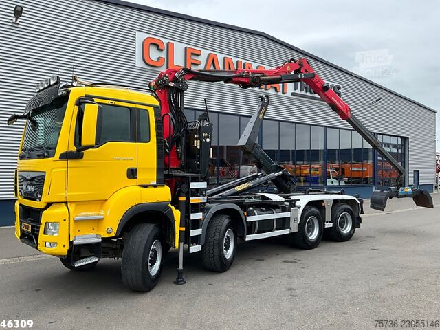  Man TGS 41.440 8x8 Euro 6 Palfinger 20 Tonmeter Z-k...