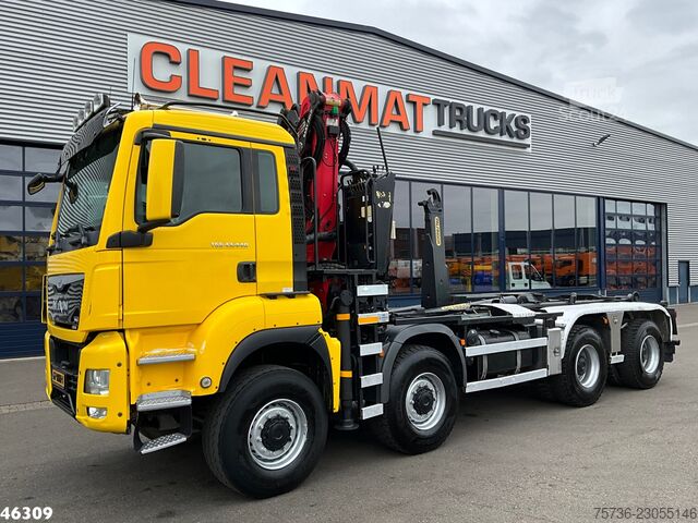  Man TGS 41.440 8x8 Euro 6 Palfinger 20 Tonmeter Z-k...