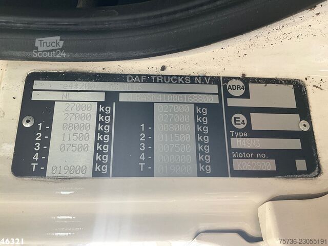  DAF FAN CF 290 Euro 6 Hiab 21 Tonmeter laadkraan