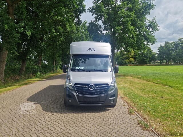 Transport af heste Opel Movano Occasion paardenwagen AKX Opel Movano he...