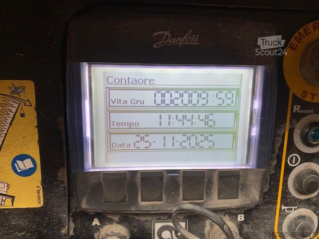 Lkw-montierter Kran SCANIA EFFER SCANIA N343 EFFER 2055/8S