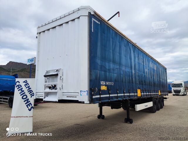 Open semi-trailer with tarpaulin KRONE SD TAUTLINER