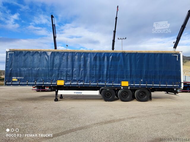 Open semi-trailer with tarpaulin KRONE SD TAUTLINER