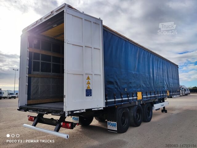 Semirremolque abierto con toldo KRONE SD TAUTLINER