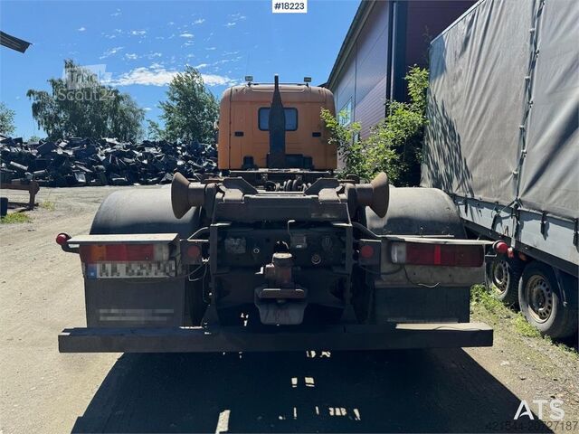 System för krokarm Scania 124G hook truck w/ Palift hook with articulation S