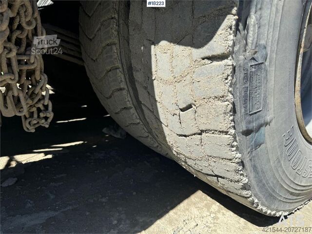 System för krokarm Scania 124G hook truck w/ Palift hook with articulation S