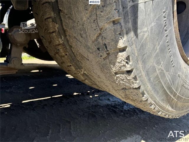 System för krokarm Scania 124G hook truck w/ Palift hook with articulation S