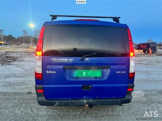 Kombi med högt tak Mercedes-Benz Vito 111 CDI m/ 2 sett dekk.