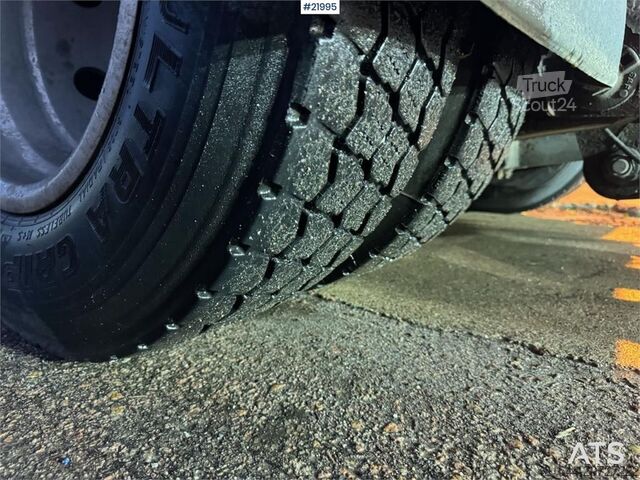 Gantry armsystem Istrail hook trailer with tipper