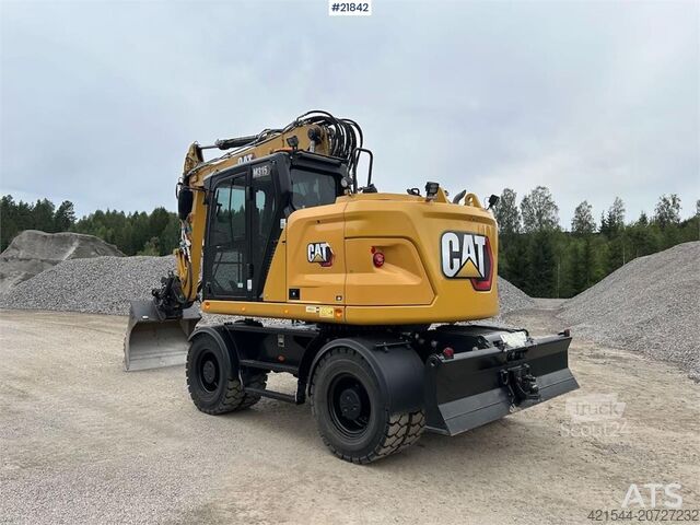 Kāpurķēžu ekskavators CAT M315 wheel digger w/ tilt and bucket