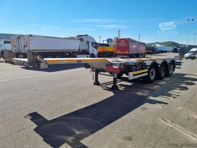 Langmaterial-Sattelauflieger Lecitrailer PORTE CONTAINERS 2017