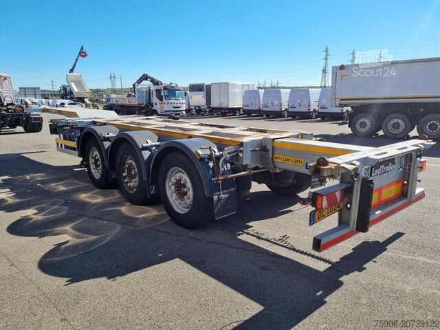 Langmaterial-Sattelauflieger Lecitrailer PORTE CONTAINERS 2017