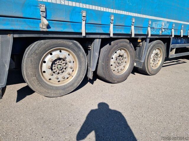 Semitrailer Schmitz Cargobull TAUTLINER REHAUSSABLE FOSSE A BOBINES