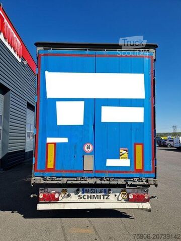 Semitrailer Schmitz Cargobull TAUTLINER REHAUSSABLE FOSSE A BOBINES