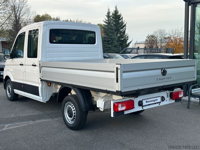 Pritschenwagen VOLKSWAGEN Crafter 35 Doka Facelift L3 MR 7 Sitze AHK LED